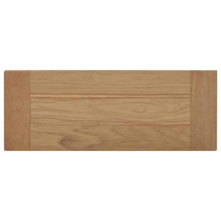 Bancă, 80 Cm, Lemn Masiv De Tec