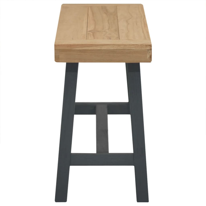 Bancă, 110 Cm, Lemn Masiv De Tec