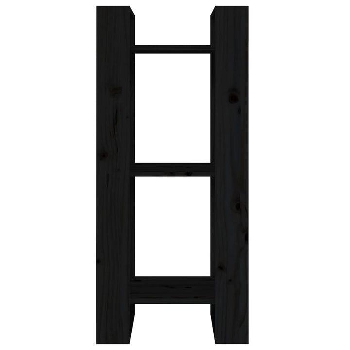 Bibliotecă/Separator Cameră, , 41X35X91 Cm, Lemn Masiv Pin