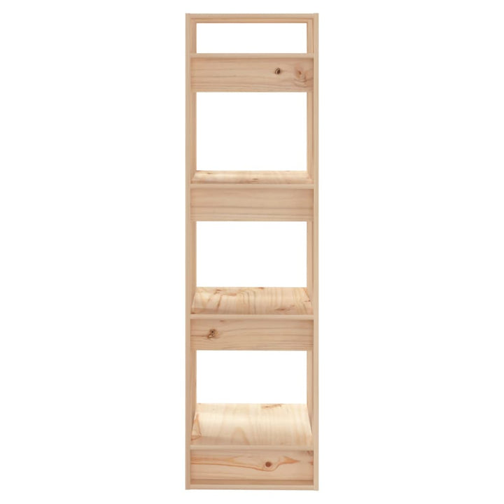 Bibliotecă/Separator Cameră, 41X35X125 Cm, Lemn Masiv Pin