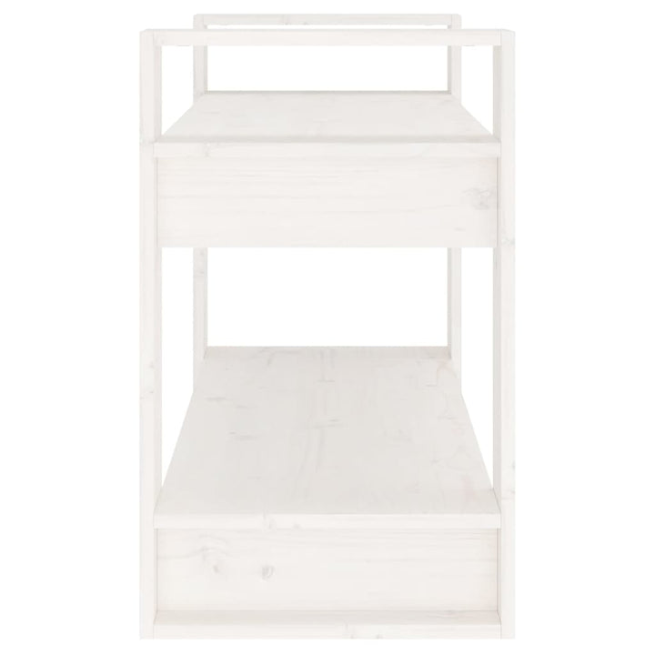 Bibliotecă/Separator Cameră, , 80X35X56,5 Cm, Lemn Masiv Pin