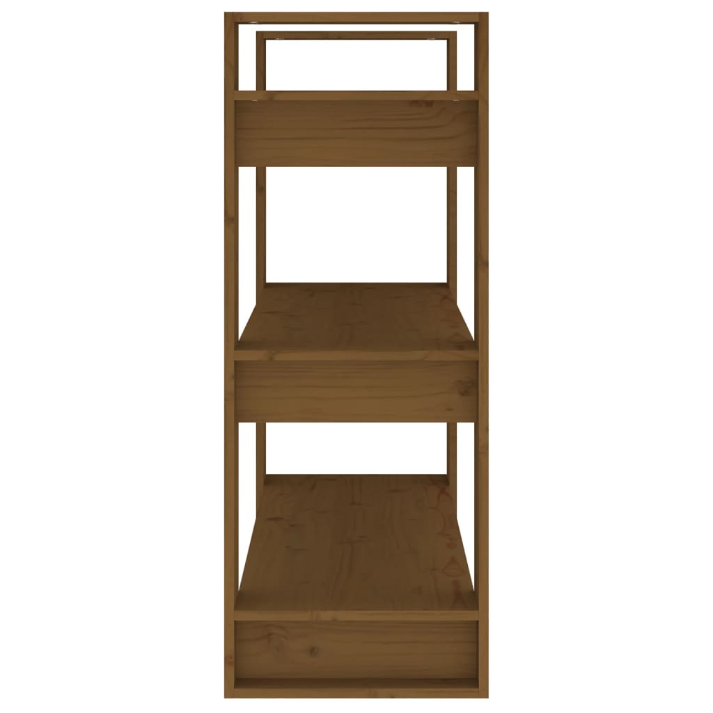 Bibliotecă/Separator Cameră, , 80X35X91 Cm, Lemn Pin