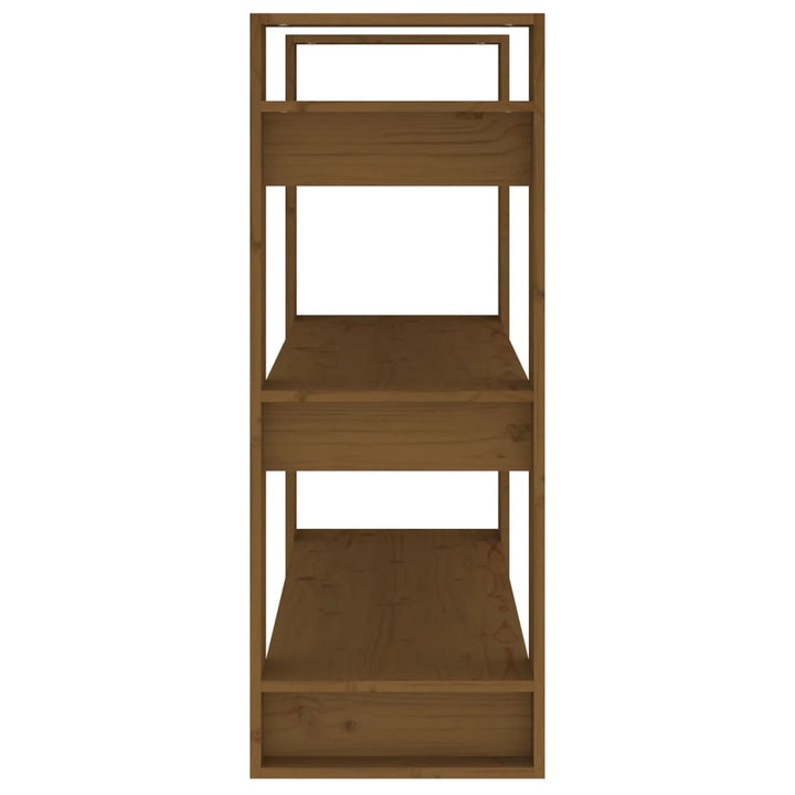 Bibliotecă/Separator Cameră, , 80X35X91 Cm, Lemn Pin