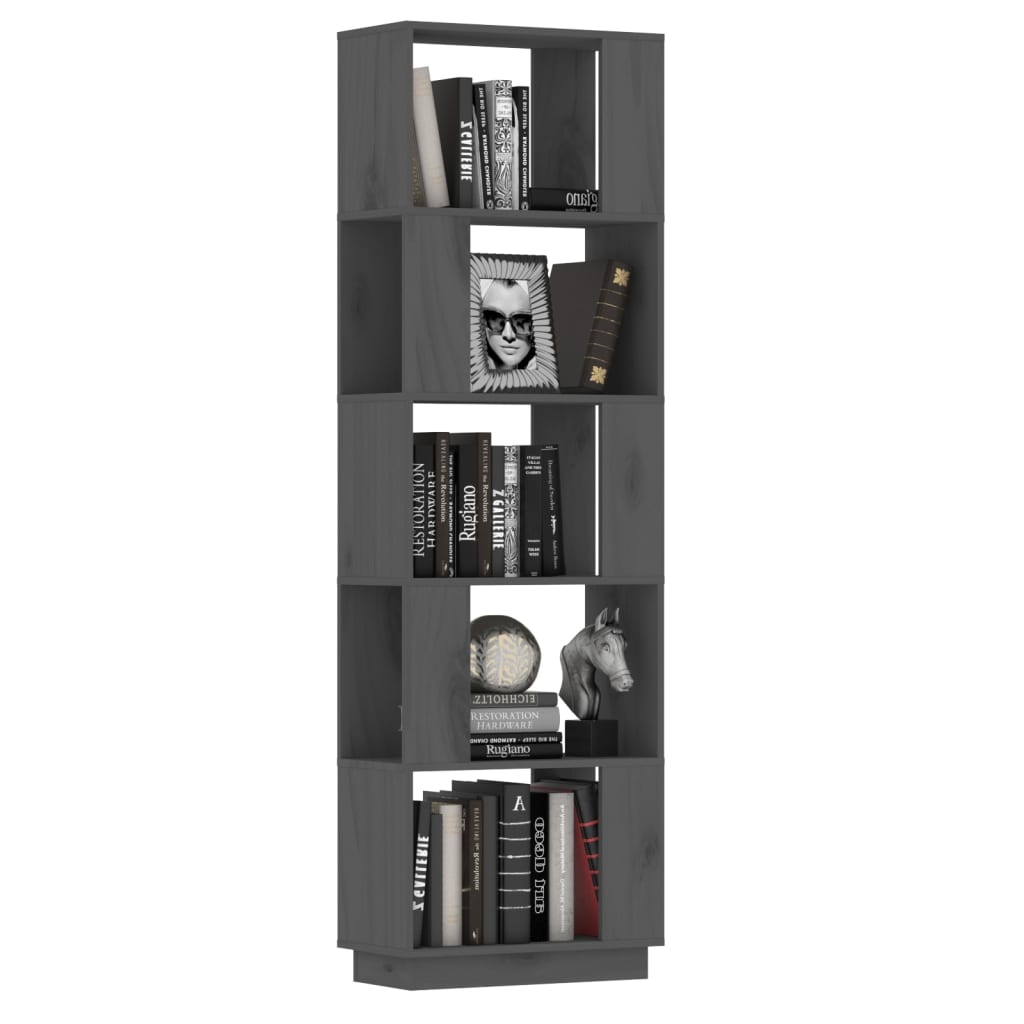 Bibliotecă/Separator Cameră, , 51X25X163,5 Cm Lemn Masiv Pin