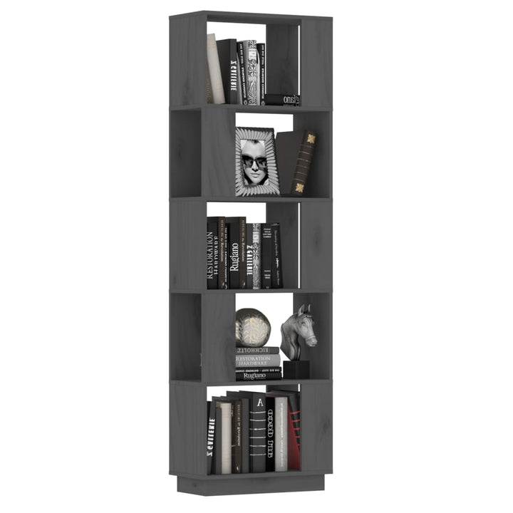 Bibliotecă/Separator Cameră, , 51X25X163,5 Cm Lemn Masiv Pin
