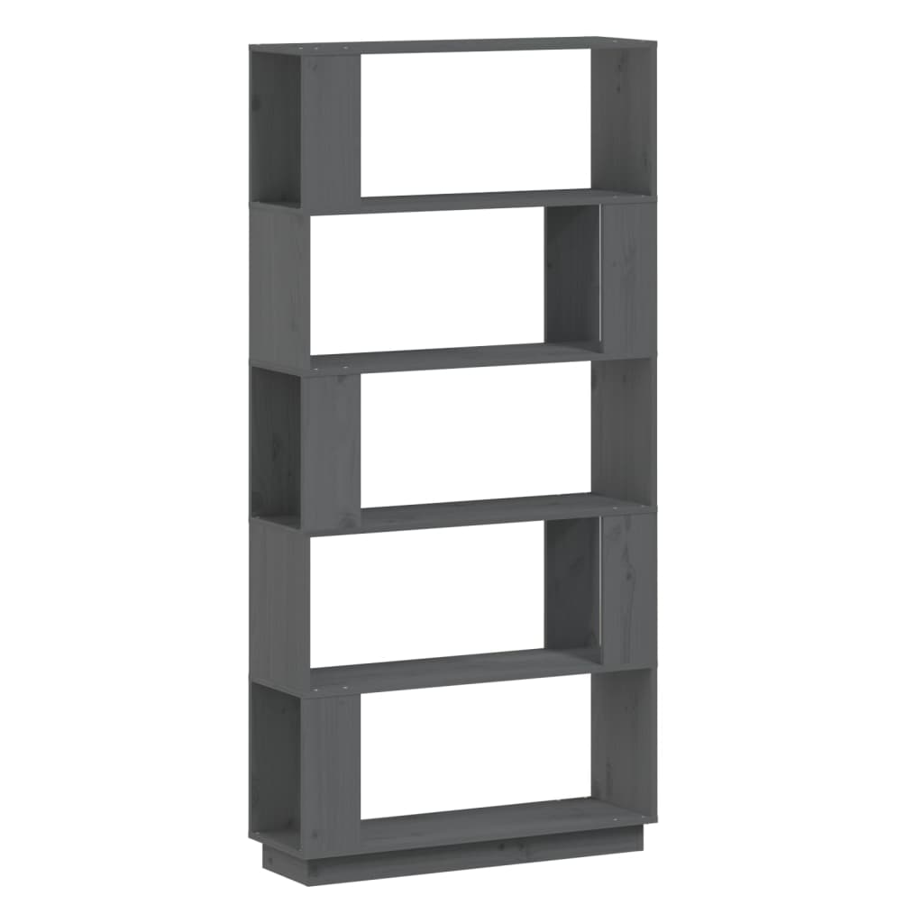 Bibliotecă/Separator Cameră, , 80X25X163,5 Cm Lemn Masiv Pin