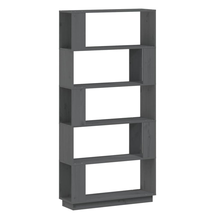 Bibliotecă/Separator Cameră, , 80X25X163,5 Cm Lemn Masiv Pin