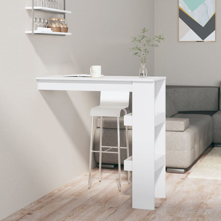 Masă Bar Perete 102X45X103,5 Cm Lemn Compozit