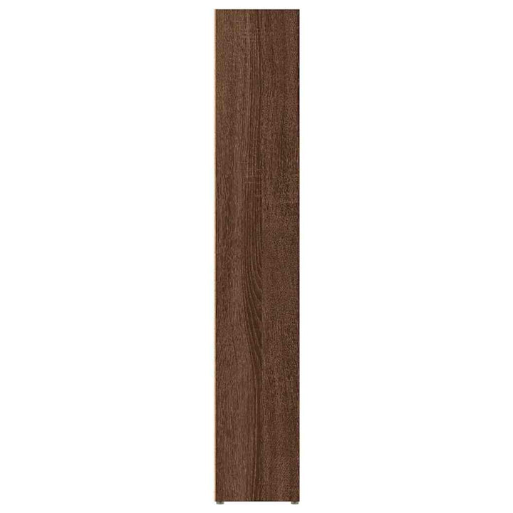 Dulap Cd-Uri 2 Buc. Stejar Maro 21X16X93,5 Cm Lemn Prelucrat