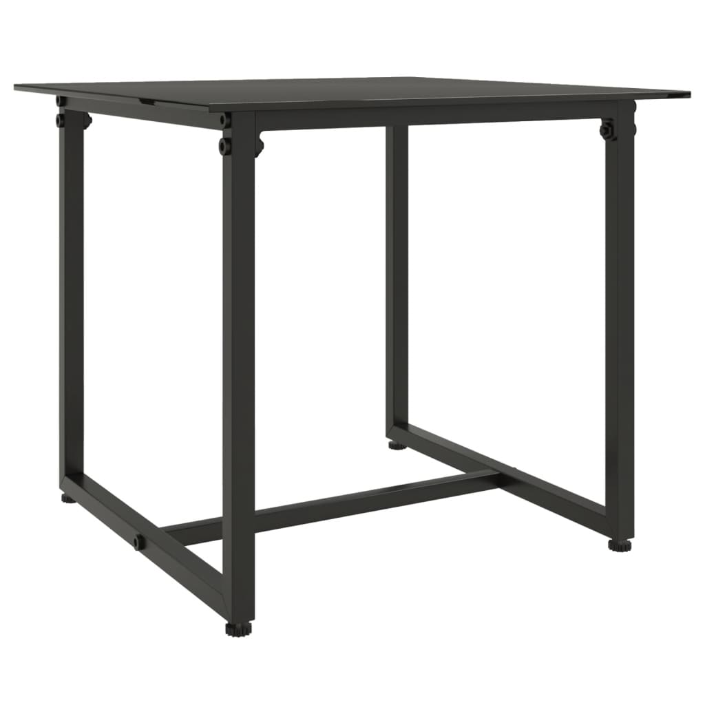 Set Mobilier De Grădină Cu Perne, 3 Piese, Negru, Poliratan