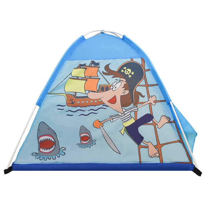 Cort De Joacă Pentru Copii Cu 250 Bile, Albastru, 120X120X90 Cm
