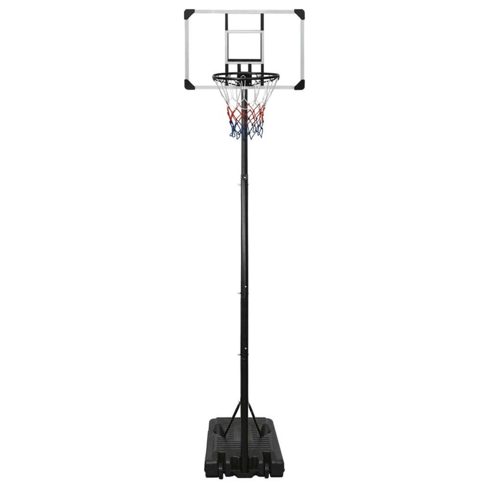 Suport Coș De Baschet, Transparent, 280-350 Cm, Policarbonat