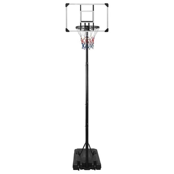 Suport Coș De Baschet, Transparent, 280-350 Cm, Policarbonat