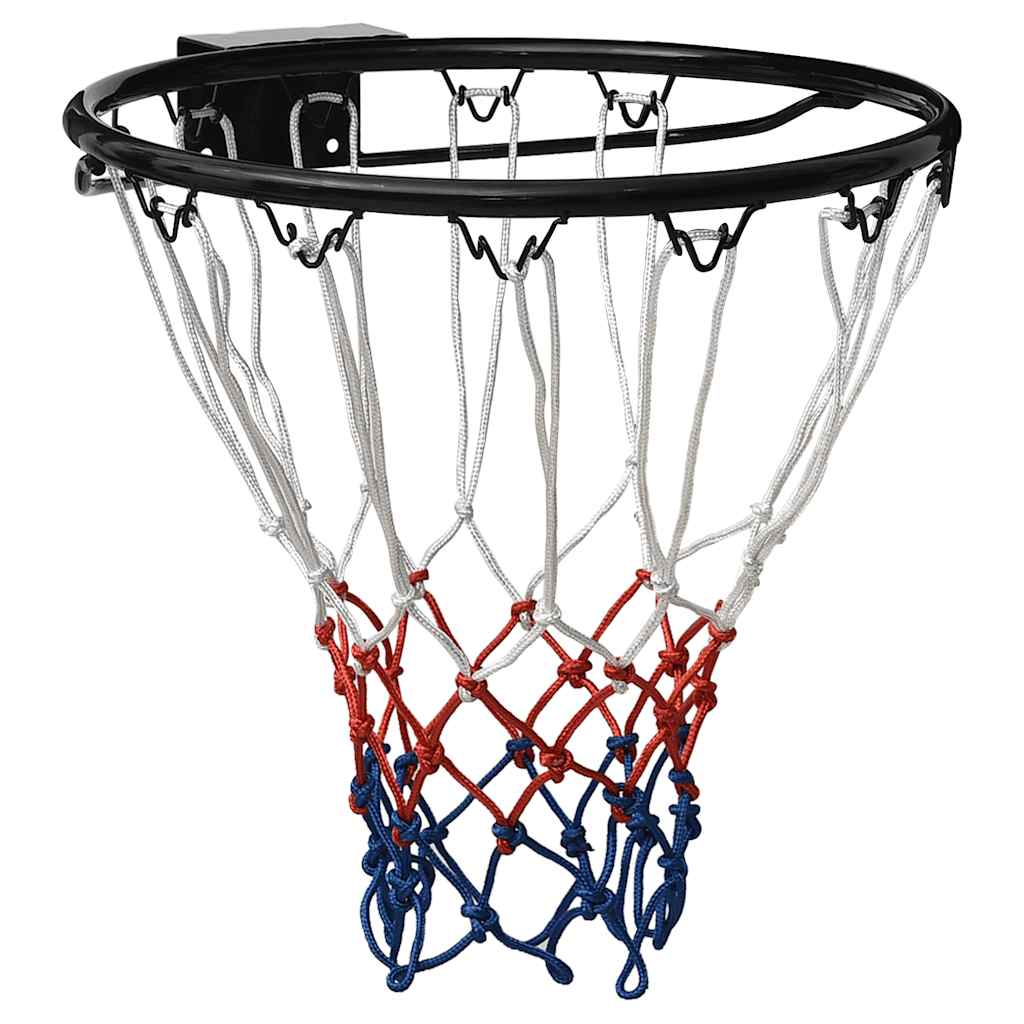 Set Coș De Poartă De Baschet, Inel Cu Plasă, Portocaliu, 45 Cm