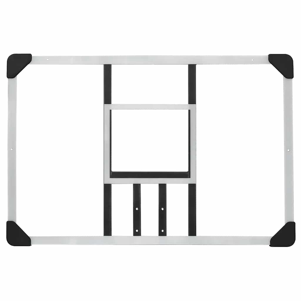 Panou De Baschet, Transparent, 90X60X2,5 Cm, Policarbonat