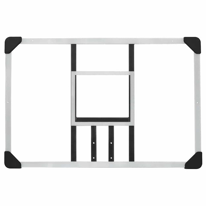 Panou De Baschet, Transparent, 90X60X2,5 Cm, Policarbonat