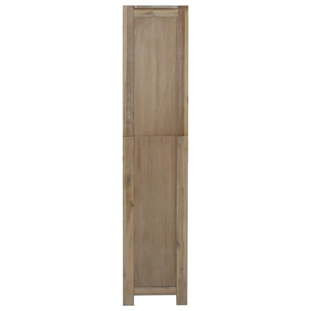 Bibliotecă Cu 5 Rafturi, 80X30X, Lemn Masiv De Acacia