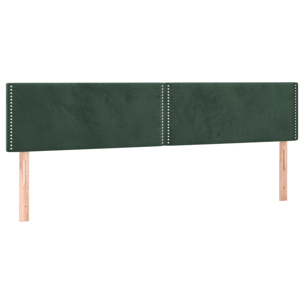 Tăblii De Pat, 2 Buc, , 100X5X78/88 Cm, Catifea