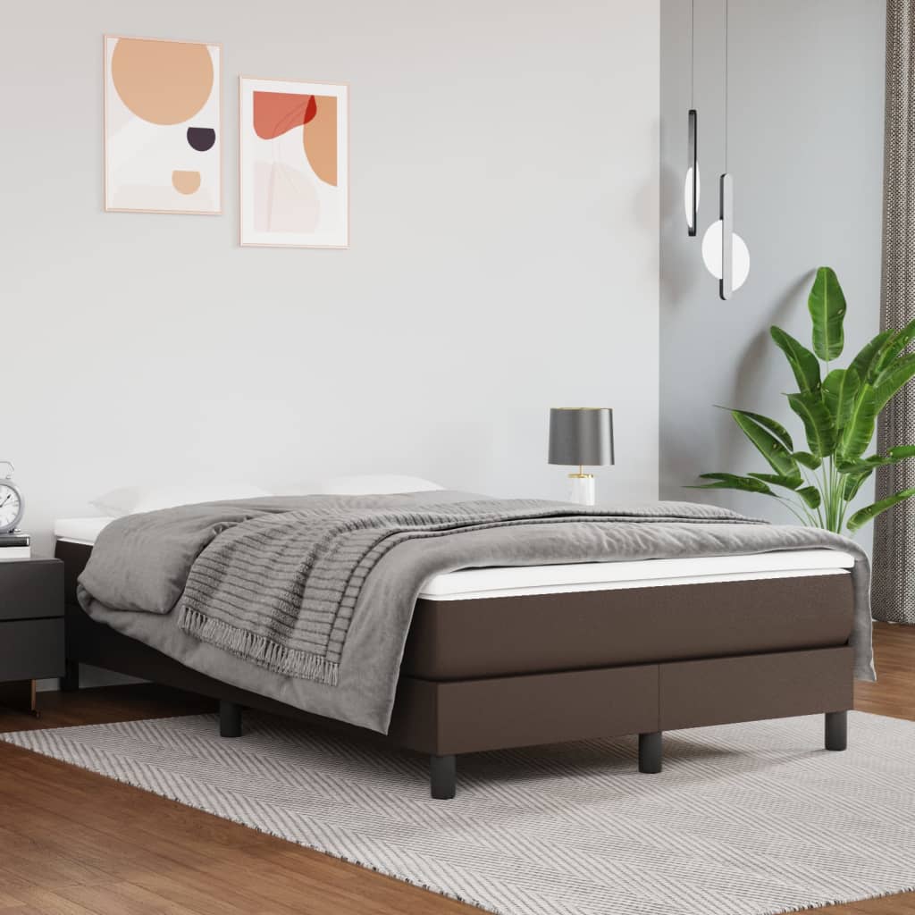 Saltea De Pat Cu Arcuri, , 100X200X20 Cm, Piele Eco
