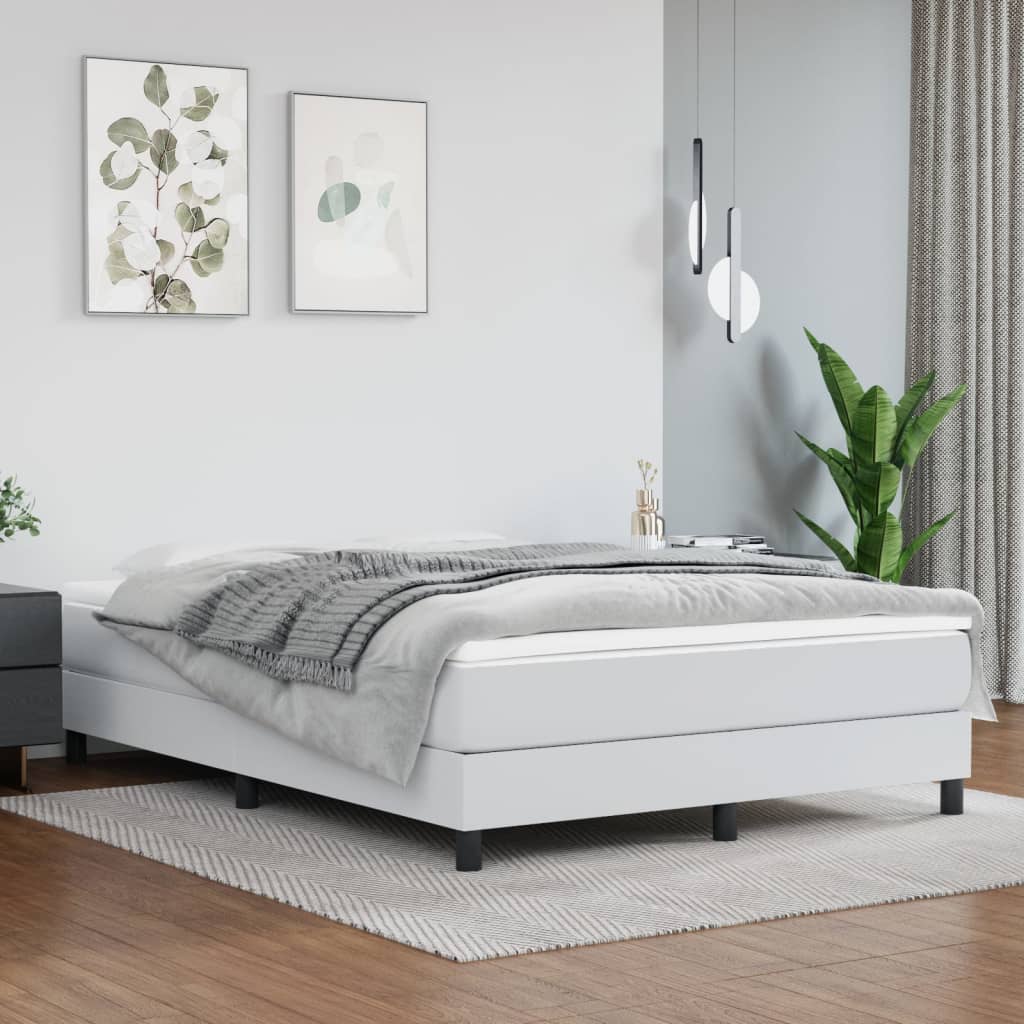 Saltea De Pat Cu Arcuri, , 100X200X20 Cm, Piele Eco
