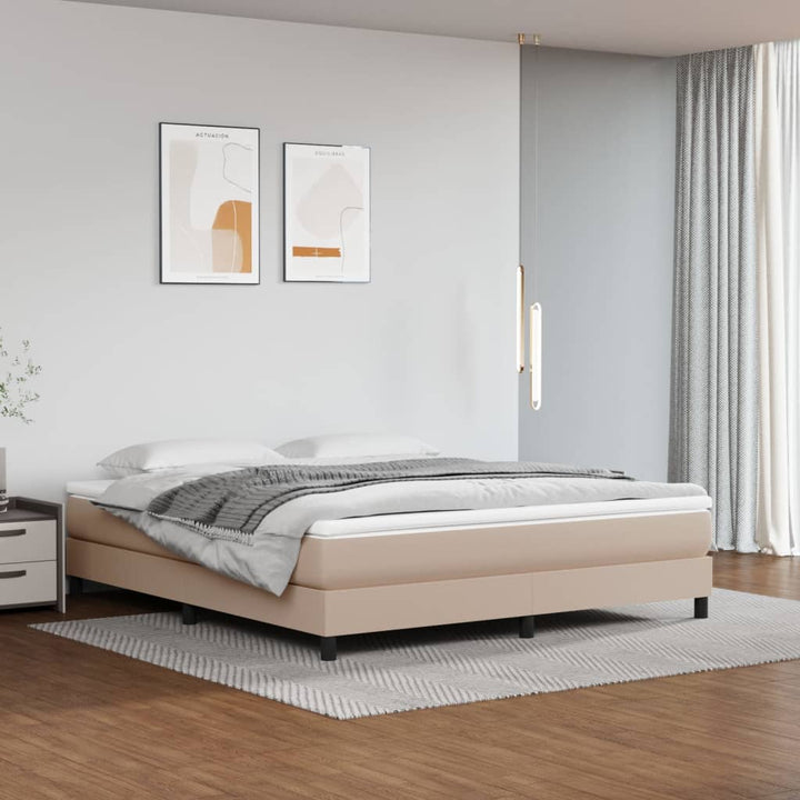 Saltea De Pat Cu Arcuri, , 100X200X20 Cm, Piele Eco