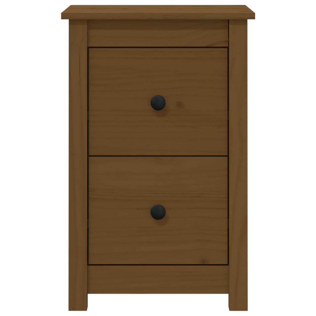 Noptiere, 2 Buc, , 40X35X61,5 Cm, Lemn Masiv De Pin