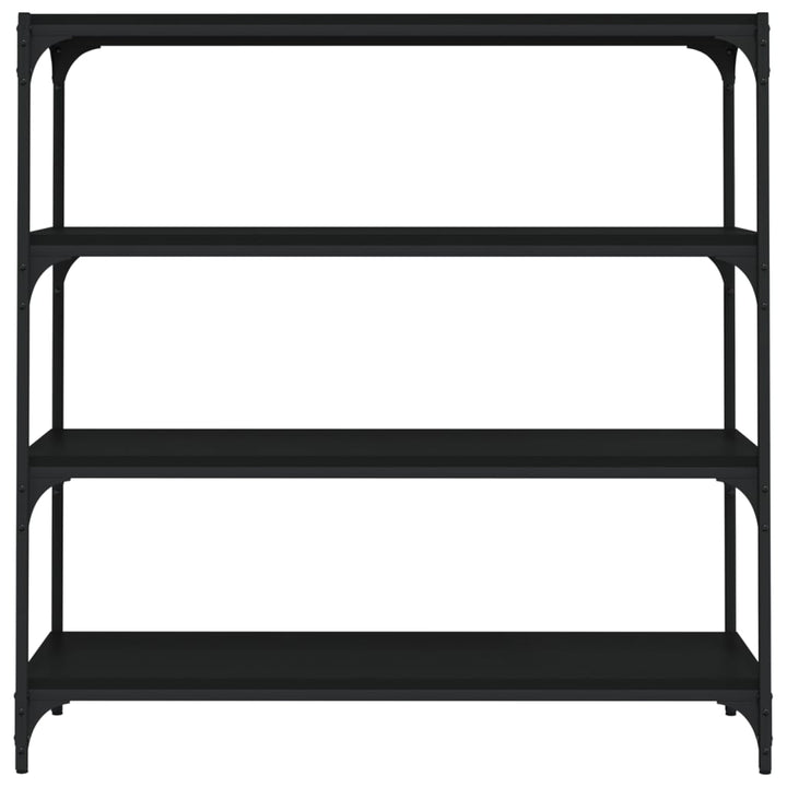 Bibliotecă, , 100X33X, Lemn Prelucrat Și Oțel
