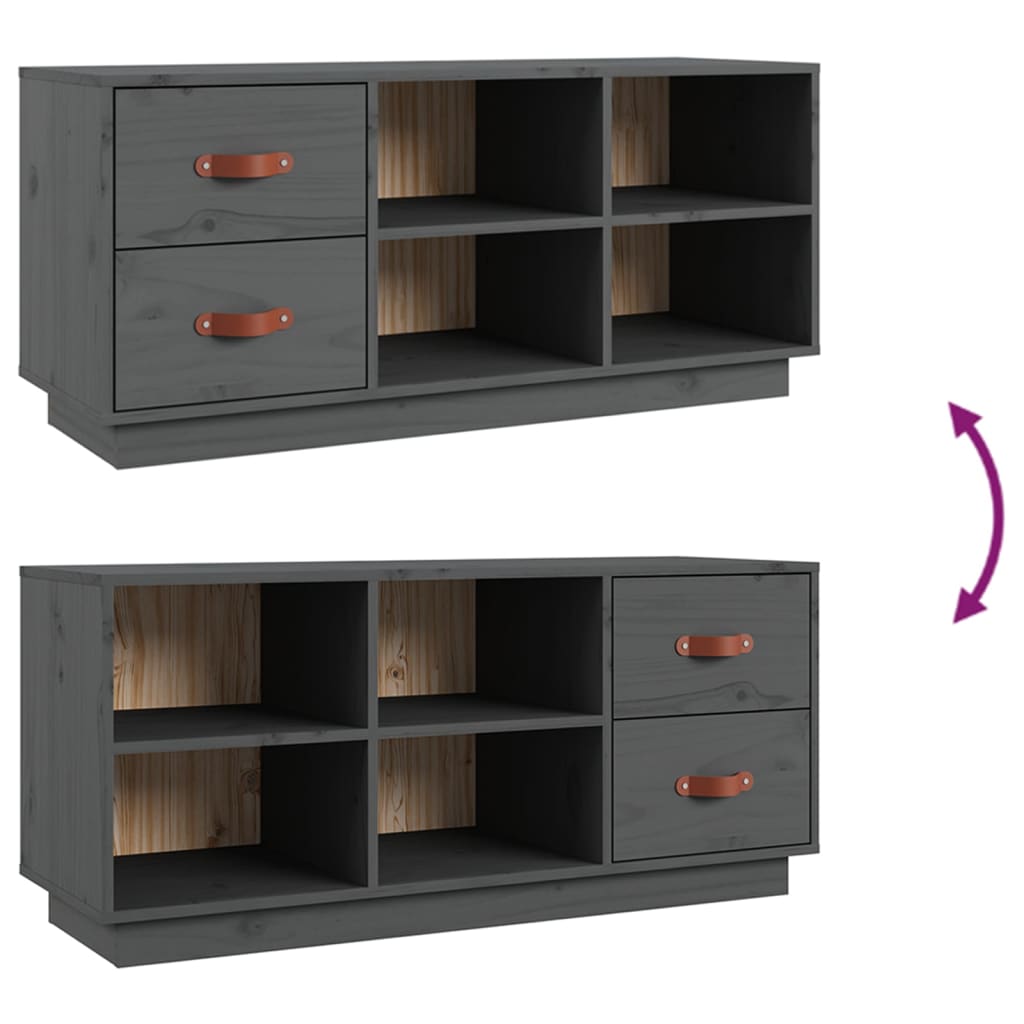 Bancă Pentru Pantofi, , 100X34X45 Cm, Lemn Masiv Pin