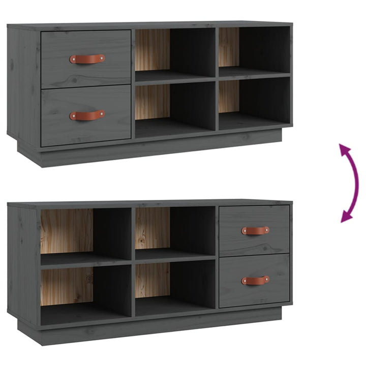 Bancă Pentru Pantofi, , 100X34X45 Cm, Lemn Masiv Pin