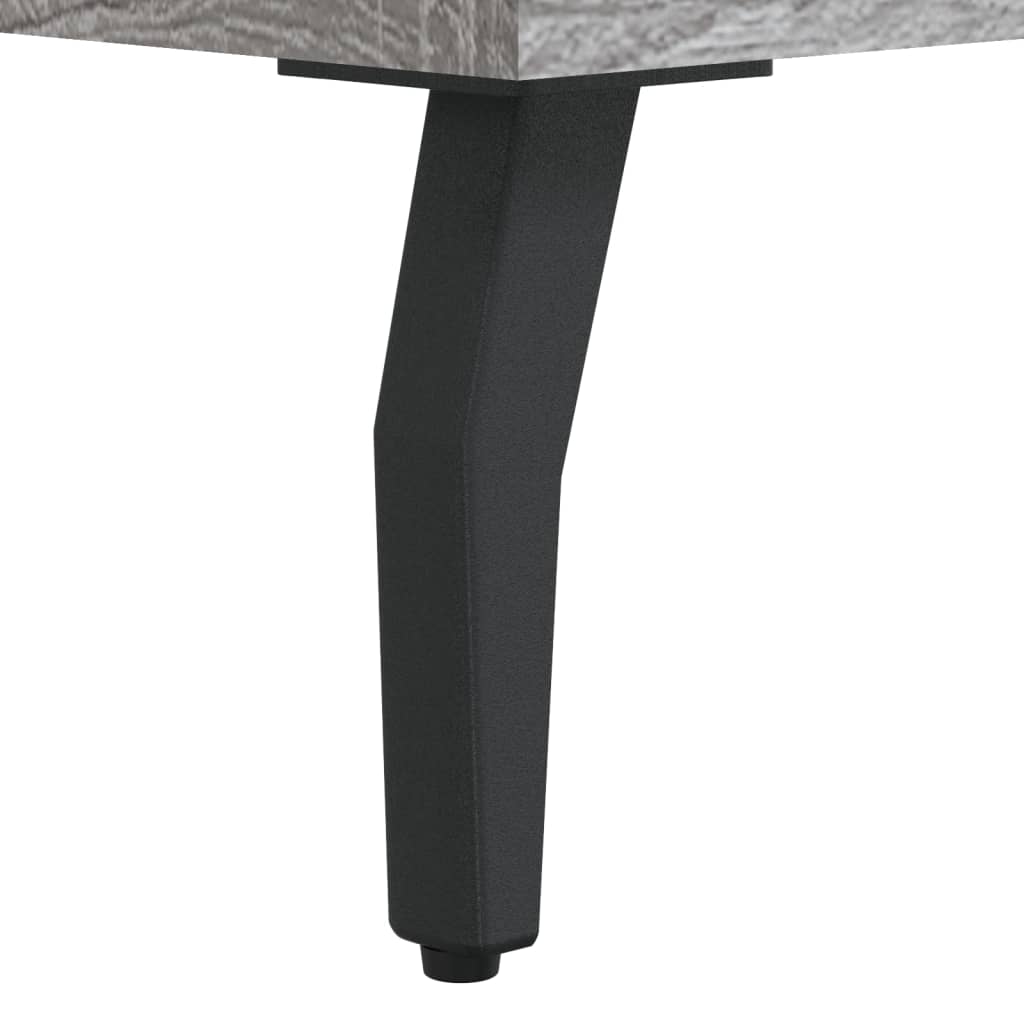 Dulap Înalt, Gri Sonoma, 69,5X34X180 Cm, Lemn Compozit