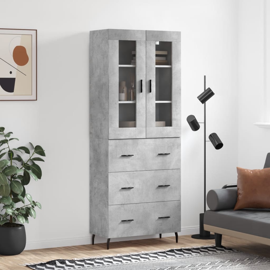 Dulap Înalt, , 69,5X34X180 Cm, Lemn Compozit