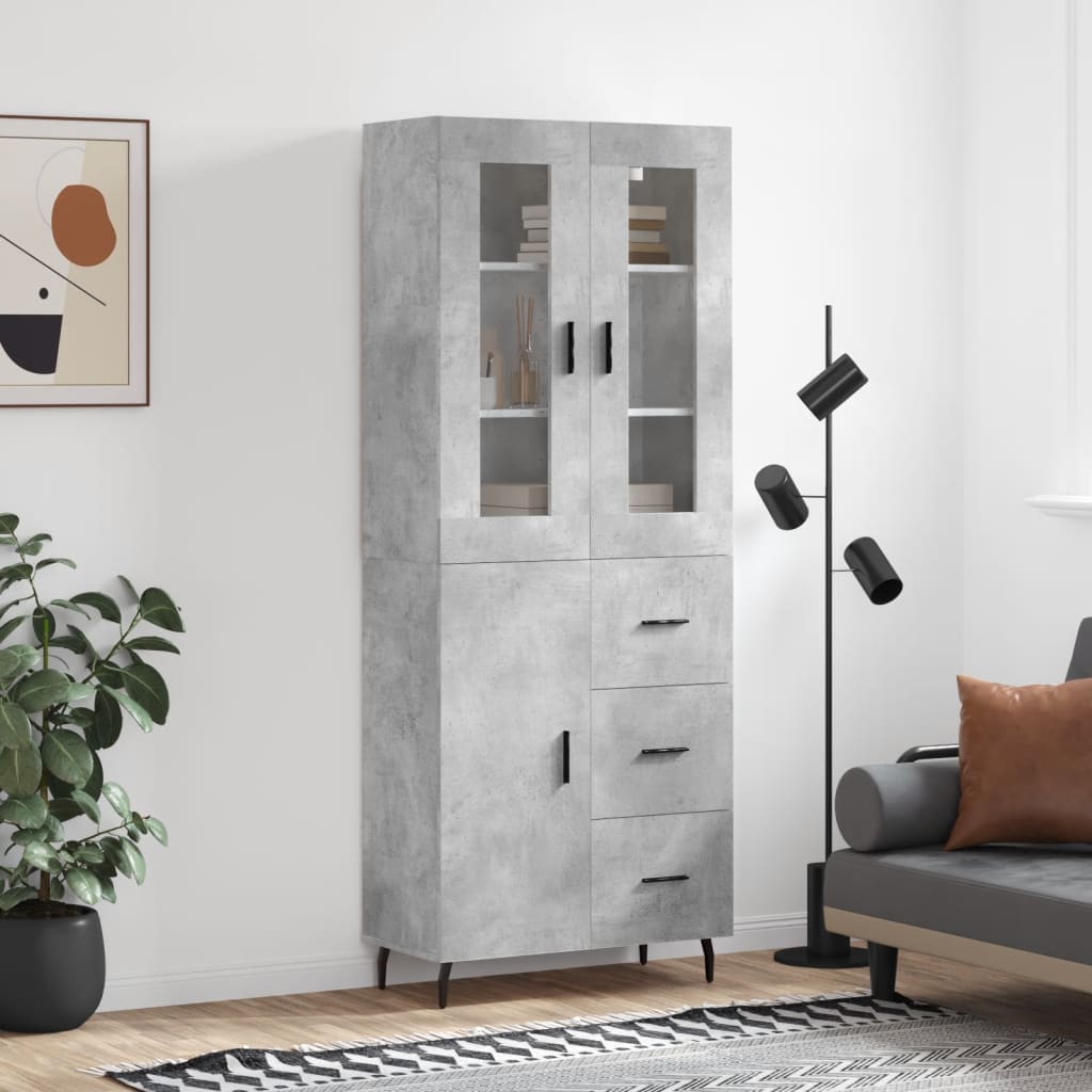 Dulap Înalt, , 69,5X34X180 Cm, Lemn Compozit
