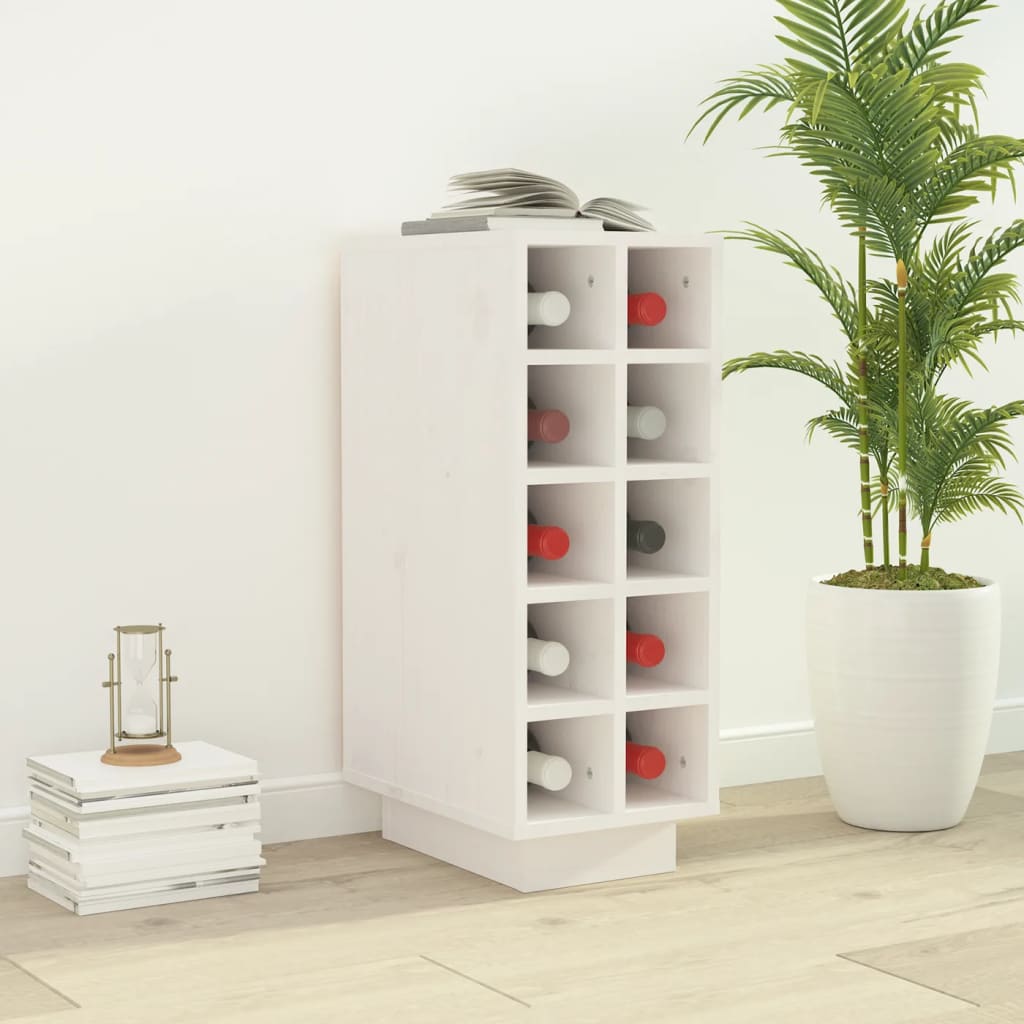 Dulap De Vinuri, , 23X34X61 Cm, Lemn Masiv De Pin