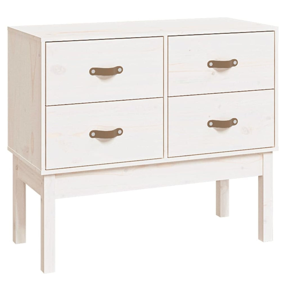 Dulap Consolă, , 90X40X78 Cm, Lemn Masiv De Pin