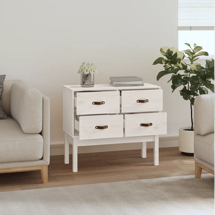 Dulap Consolă, , 90X40X78 Cm, Lemn Masiv De Pin