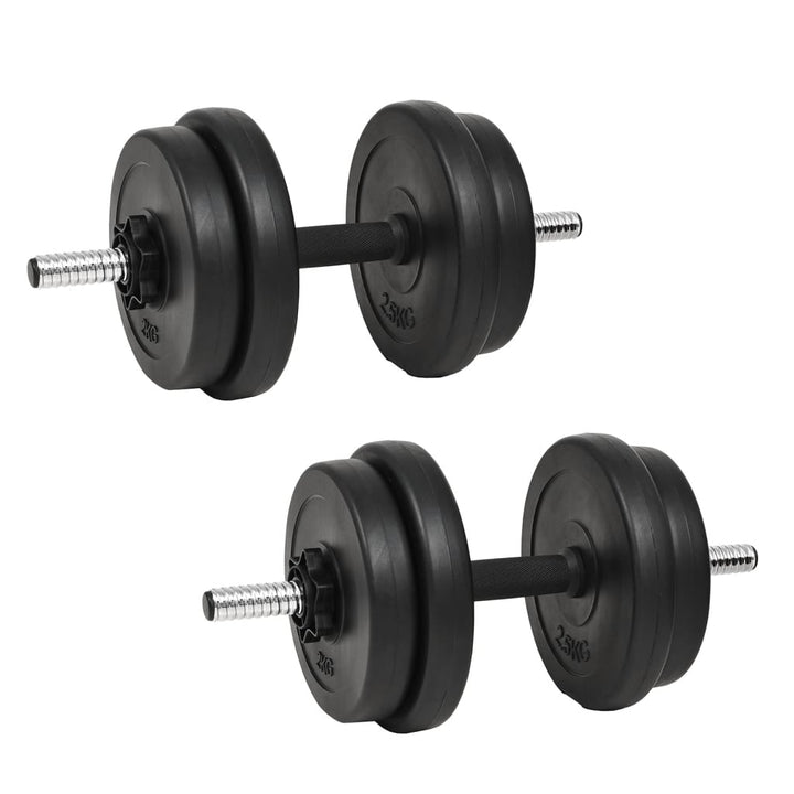 Ganteră Cu Discuri Greutate, 40 Kg