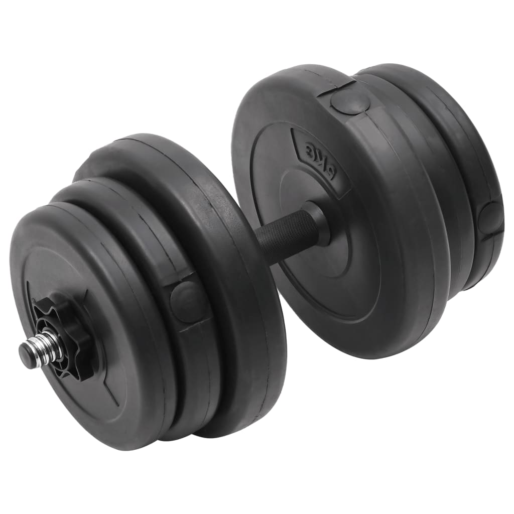 Ganteră Cu Discuri Greutate, 40 Kg