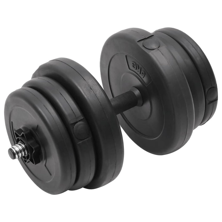 Ganteră Cu Discuri Greutate, 40 Kg