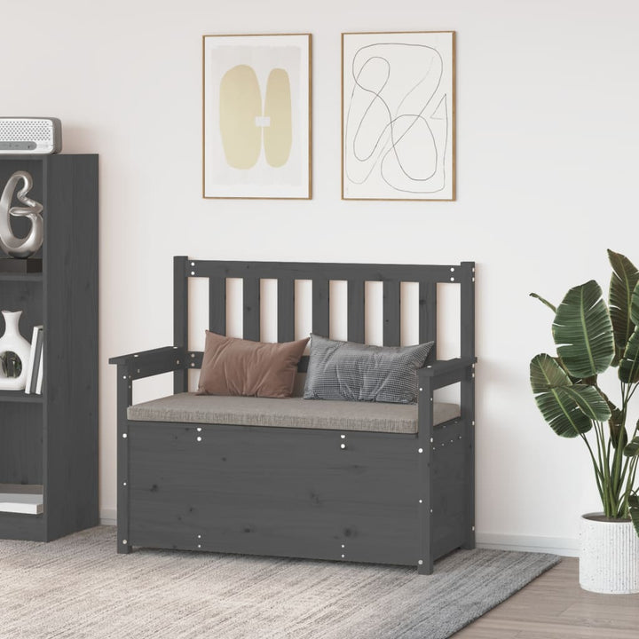 Bancă, 112,5X51,5X96,5 Cm, Lemn Masiv De Pin