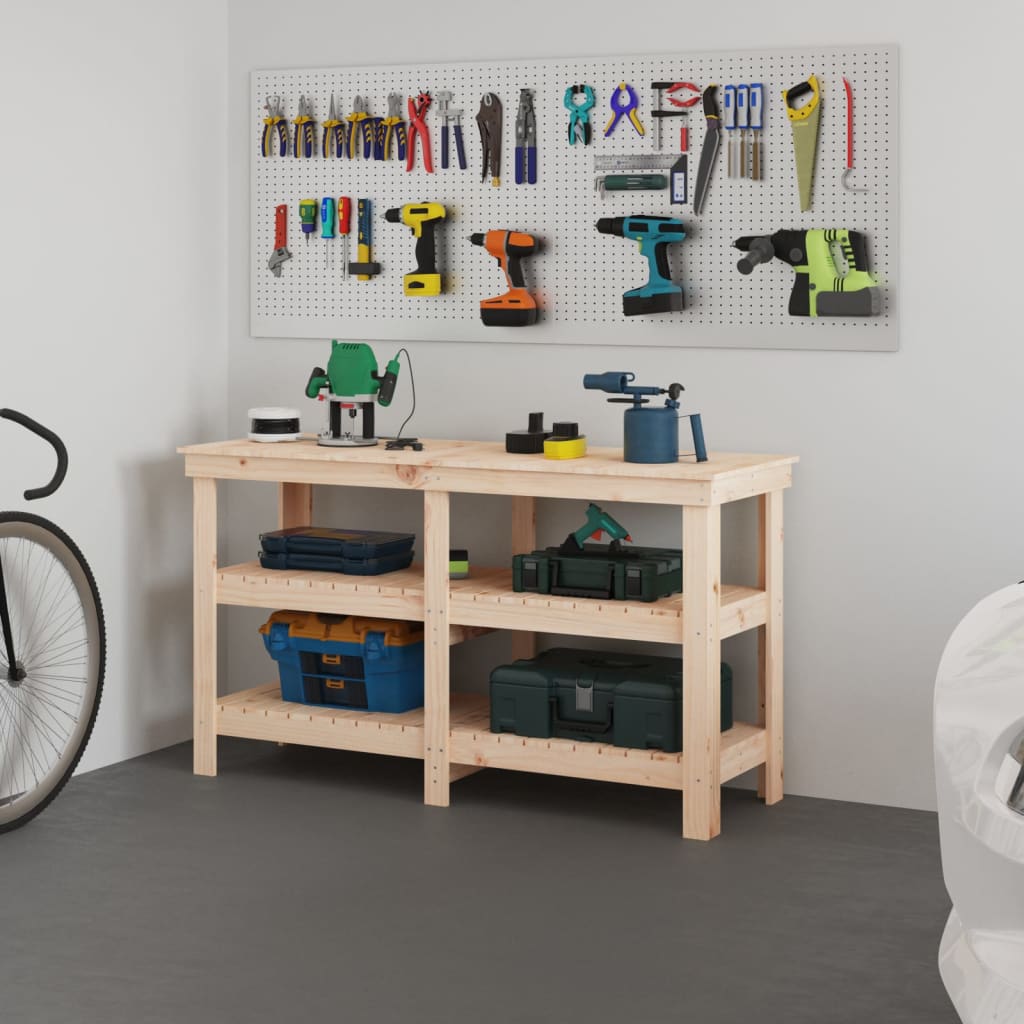 Banc De Lucru, , , Lemn Masiv Pin