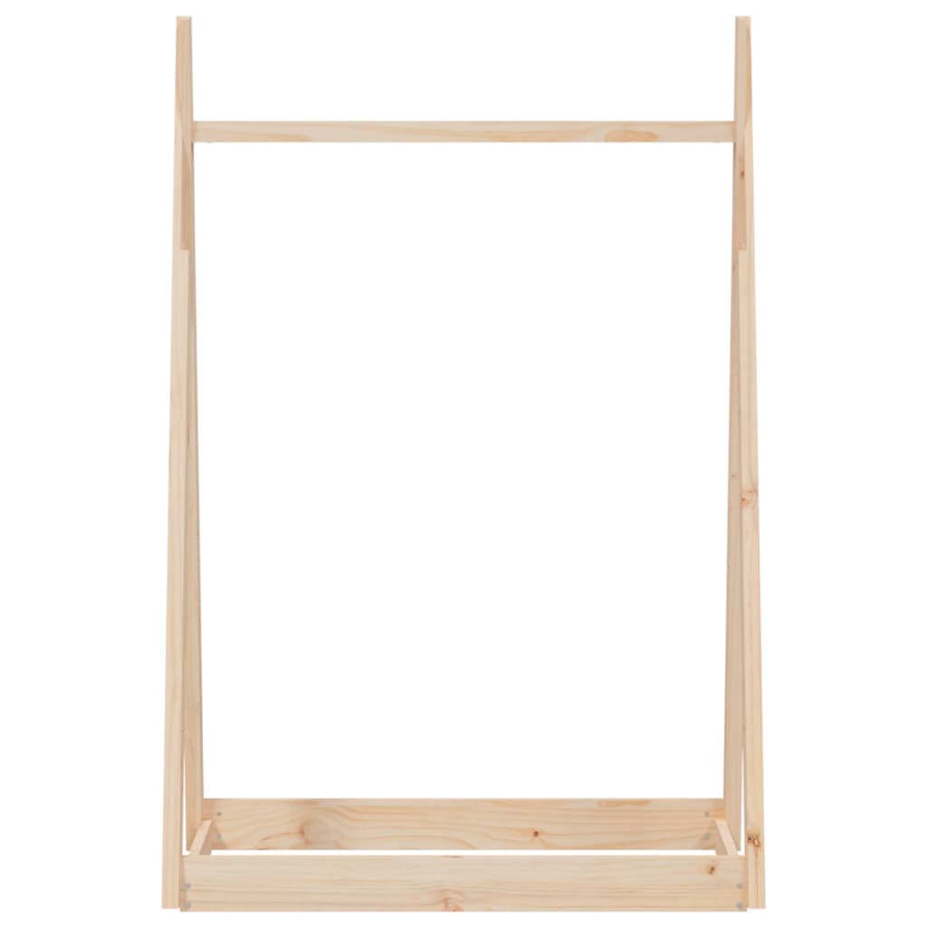 Suport Pentru Haine, 100X45X150 Cm, Lemn Masiv De Pin