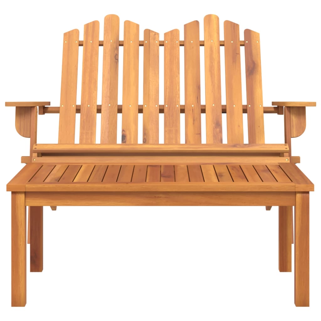 Set Mobilier De Grădină Adirondack, 2 Piese, Lemn Masiv Acacia
