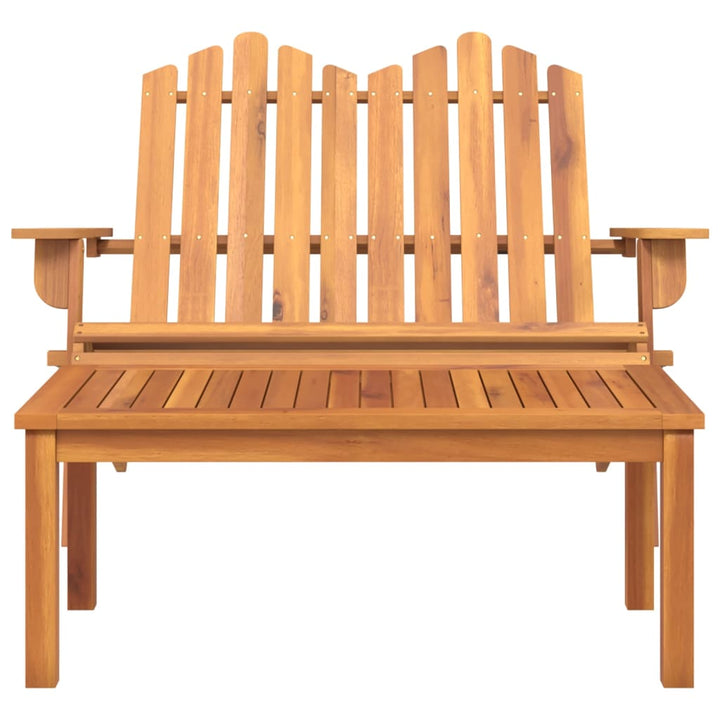 Set Mobilier De Grădină Adirondack, 2 Piese, Lemn Masiv Acacia