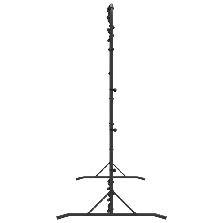 Plasă De Ricoșeu Fotbal, Negru, 366X90X183 Cm, Hdpe