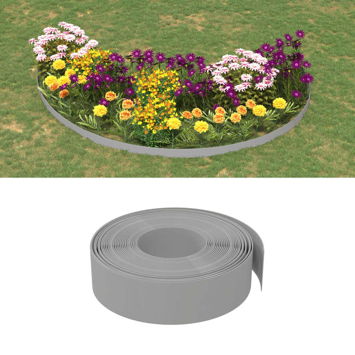 Borduri De Grădină, 5 Buc, , 10 M 20 Cm, Polietilenă
