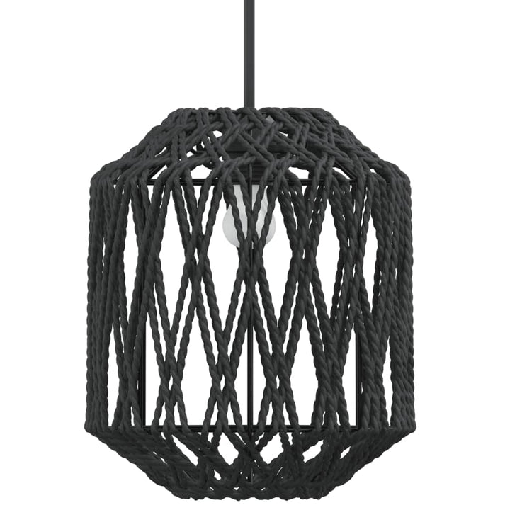 Abajur De Veioză, Negru, Ø23X28 Cm, Fier Și Hârtie