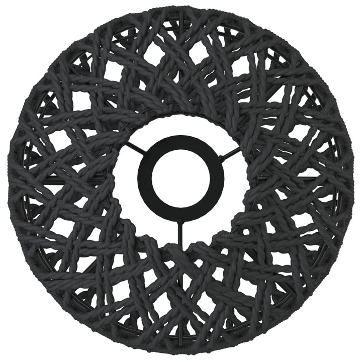Abajur De Veioză, Negru, Ø23X28 Cm, Fier Și Hârtie