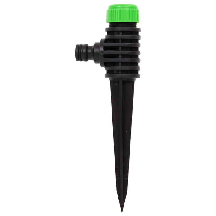 Aspersoare Rotative 6 Buc. Verde Și Negru 3X6X19,5 Cm Abs Și Pp