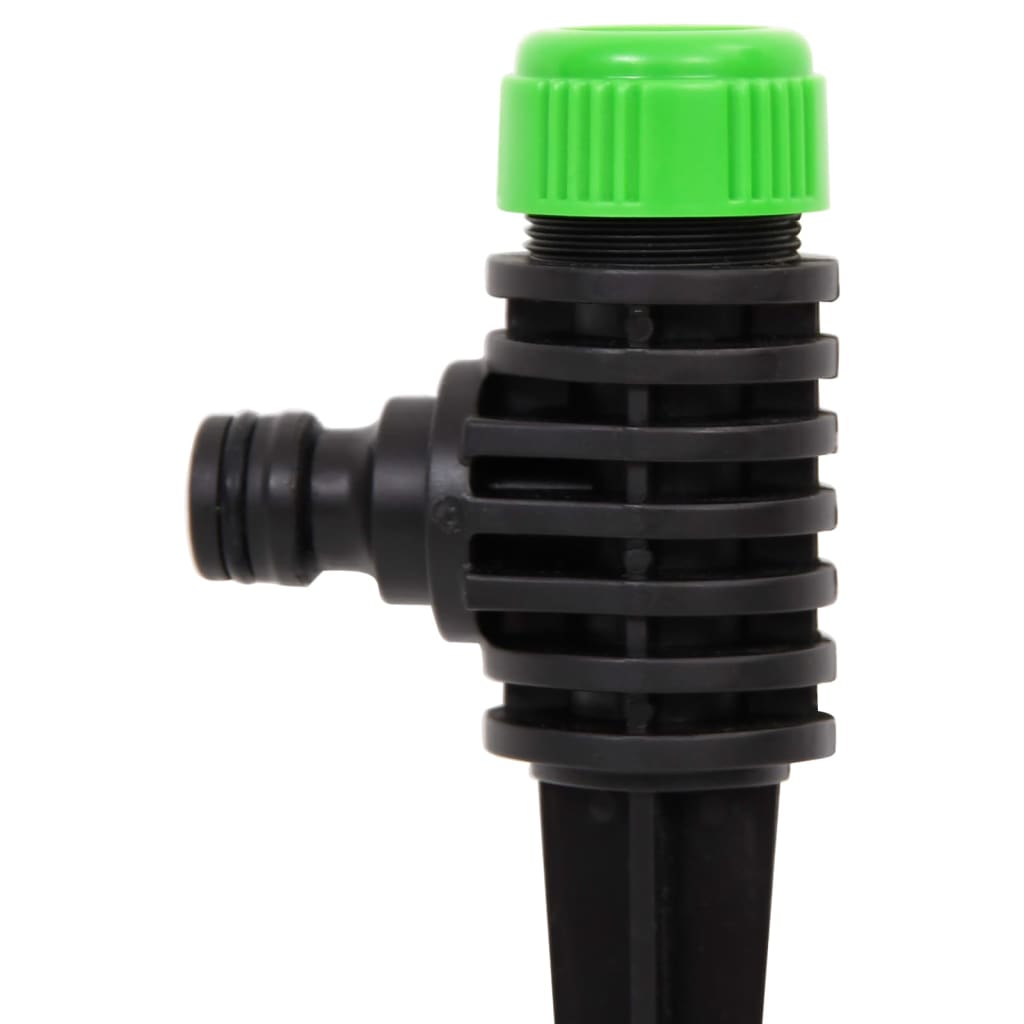 Aspersoare Rotative 6 Buc. Verde Și Negru 3X6X19,5 Cm Abs Și Pp