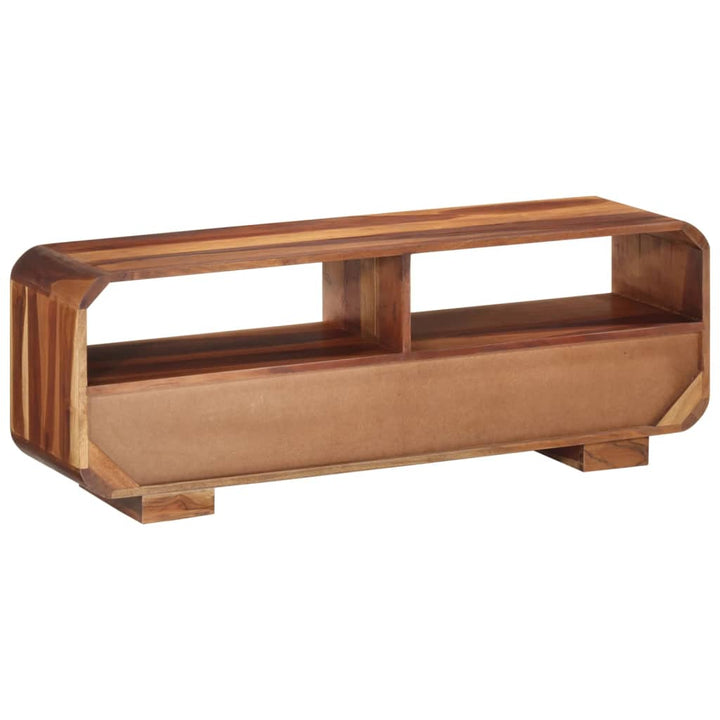 Comodă Tv, 110X30X40 Cm, Lemn Masiv De Acacia